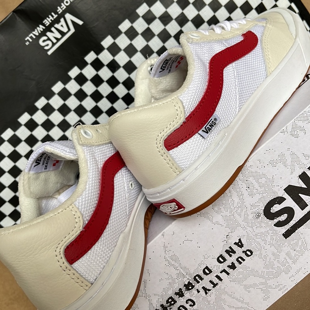 Vans Berle Sport Vtg White/Chili Pepper WMNS sneakers - Picture 15 of 16